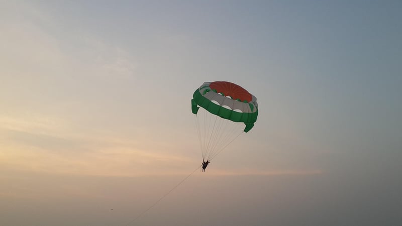 Skydiving Over Majestic Landscapes